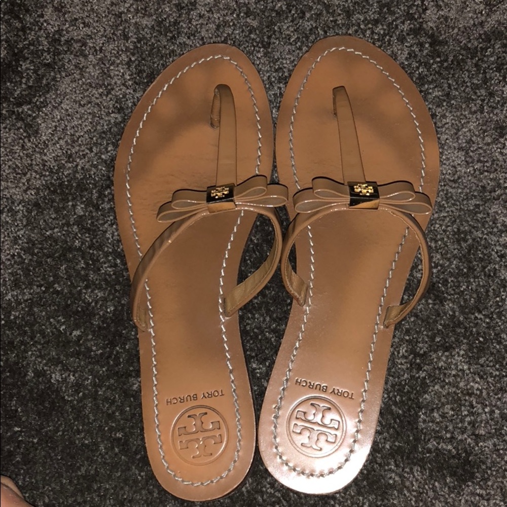 Tory Burch nude sandals size 8